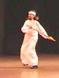 manlig egyptisk käppdans