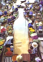 Floating market bottle