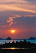 Sunset Krabi Thailand