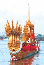 Royal barge Thailand
