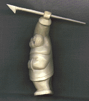 Handcarved Alaskan Ivory Figure   (13617 bytes)
