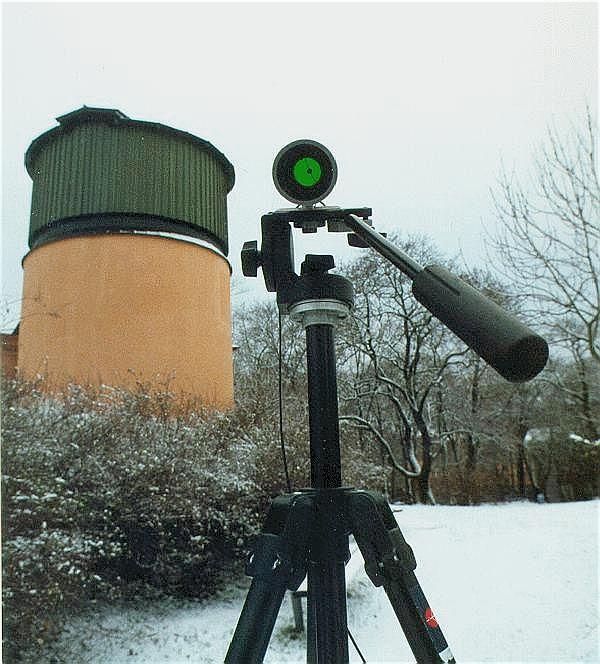 The PBM in front of the STAR observatory.