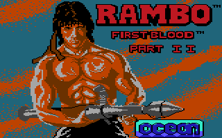 Rambobild som visades under inladdningen, om man hade originalet...