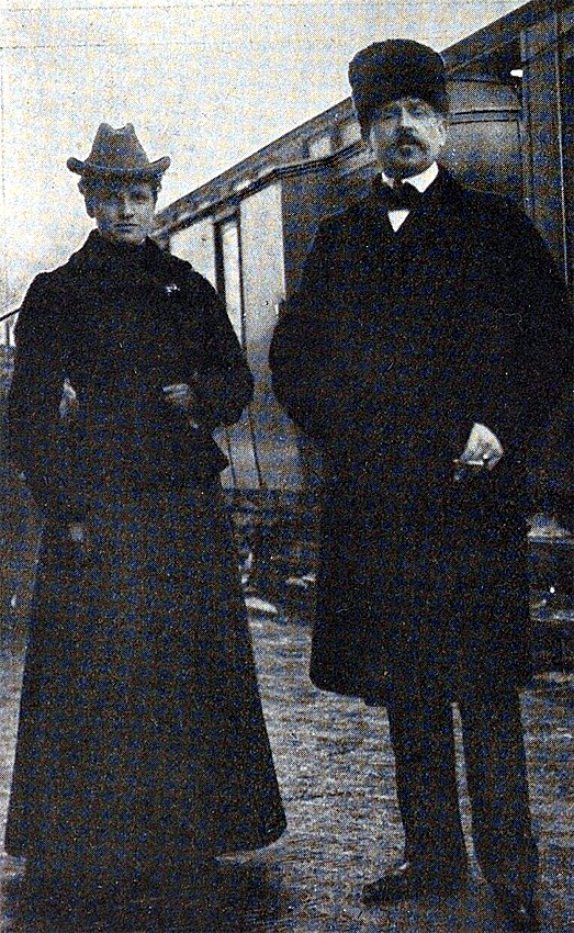 Ferdinand von Grumme med hustru