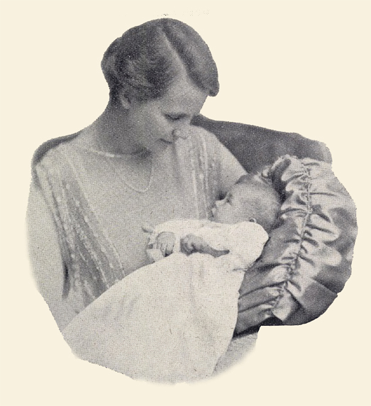 Margit Grumme med dotter