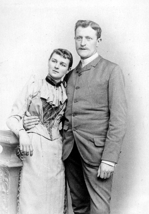 Achim Kamprad med hustru