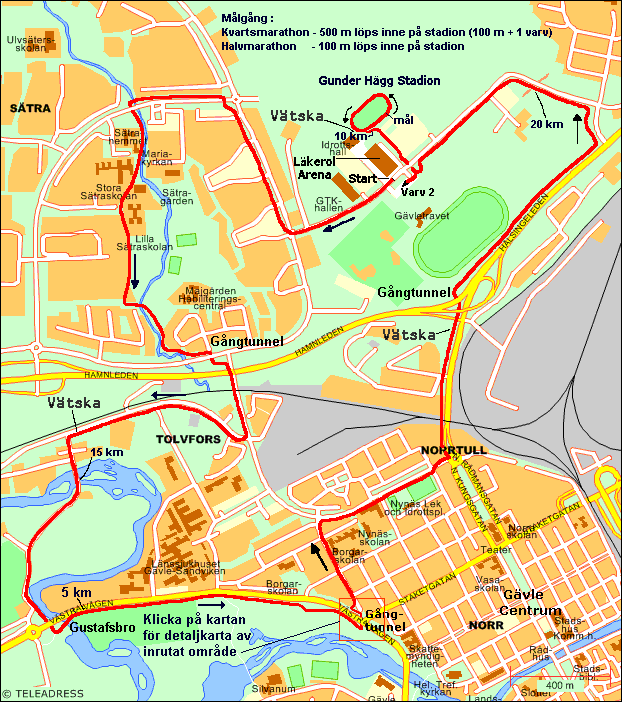 Karta över Gävle – Karta 2020