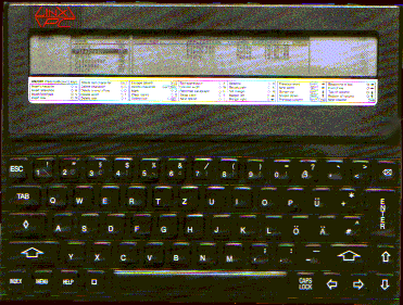 Cambridge Computer Z88 with LinxPC logo