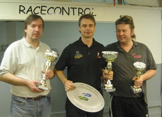 Top three drivers in the ES24 main