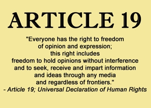 FreeSpeech-Human Rights 19