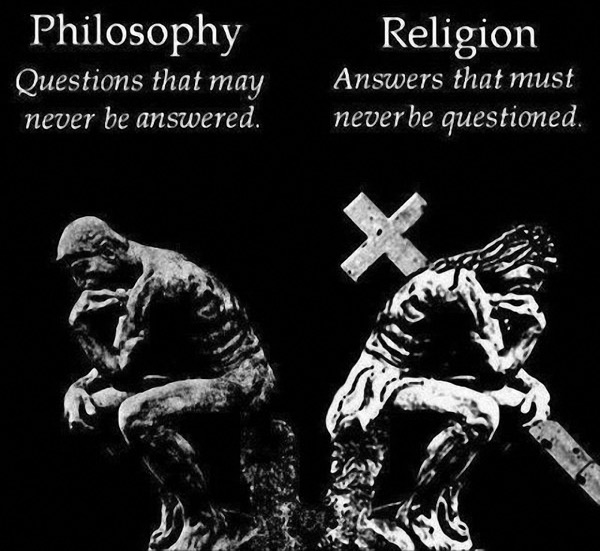 Philosophy vs Religion